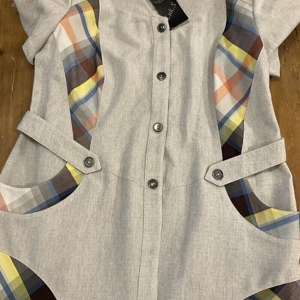 Luk.s Women’s Linen Dress Size 52 (US XL) NWT - Picture 6 of 14